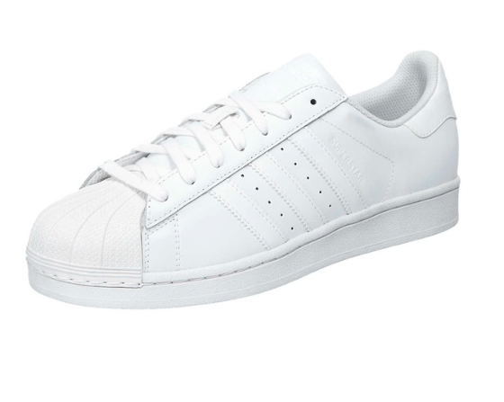 Weißer Superstar Adidas
