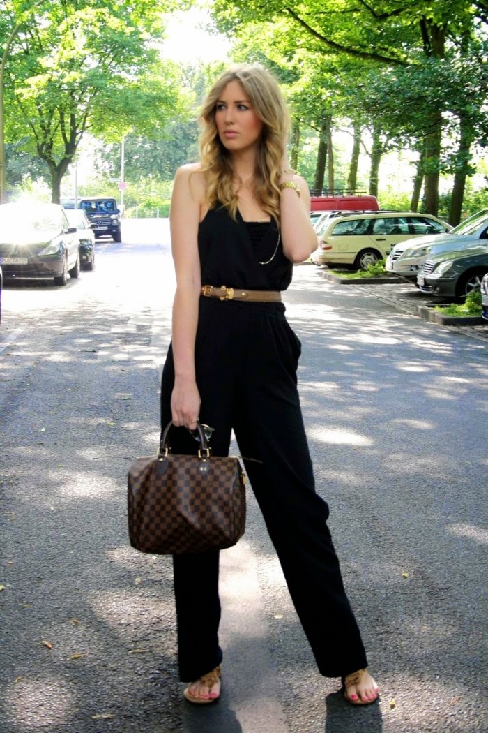 Black jumpsuit by Forever21