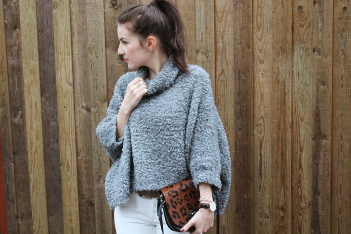 Grey pullover by zara